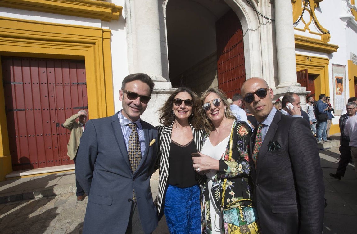 Eduardo Holgado, Carmen Ayala, Esther Plaza y Pepe Vargas