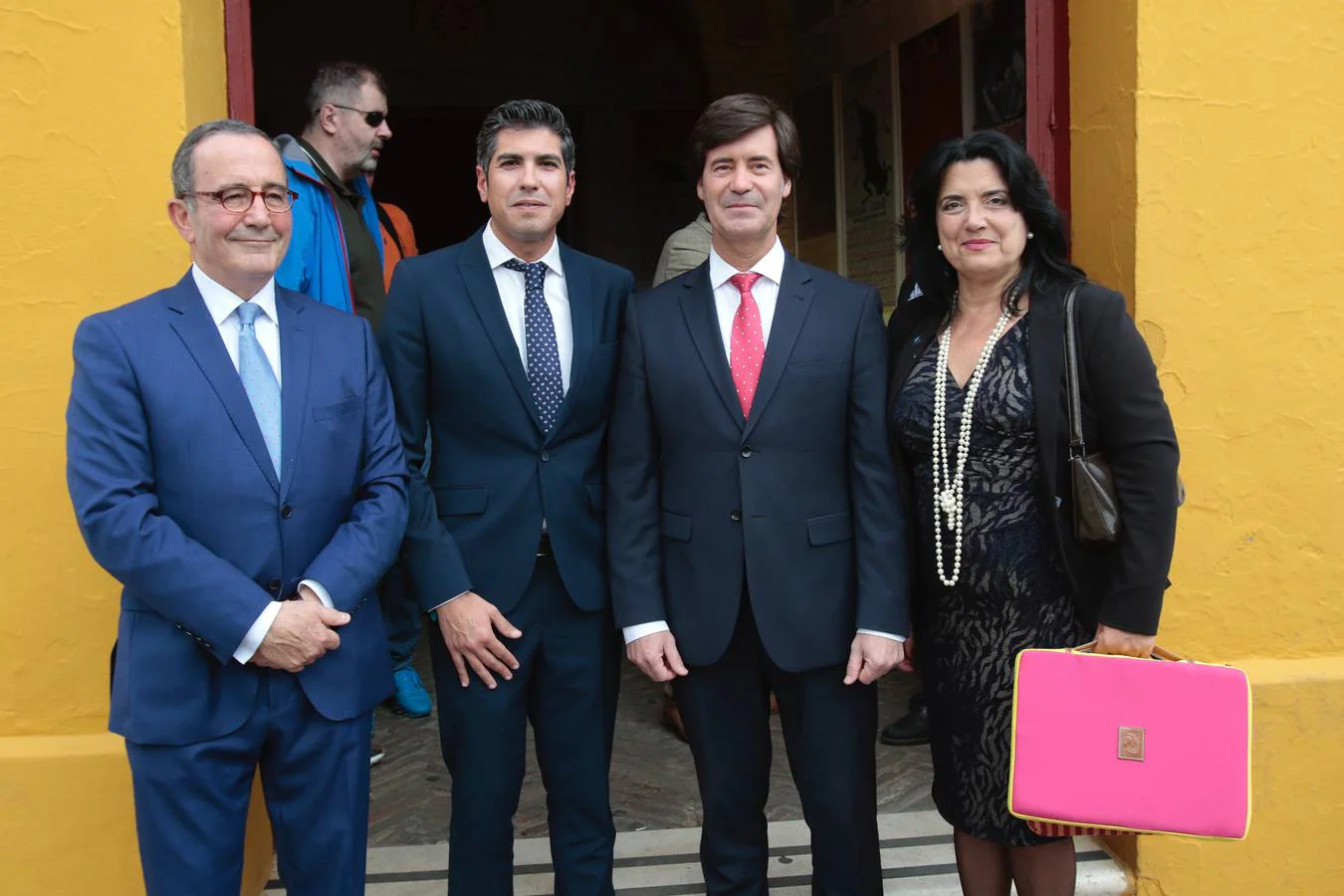 Juan Gómez de Salazar, Juan Borrego, Miguel Rus y Pilar Rodríguez
