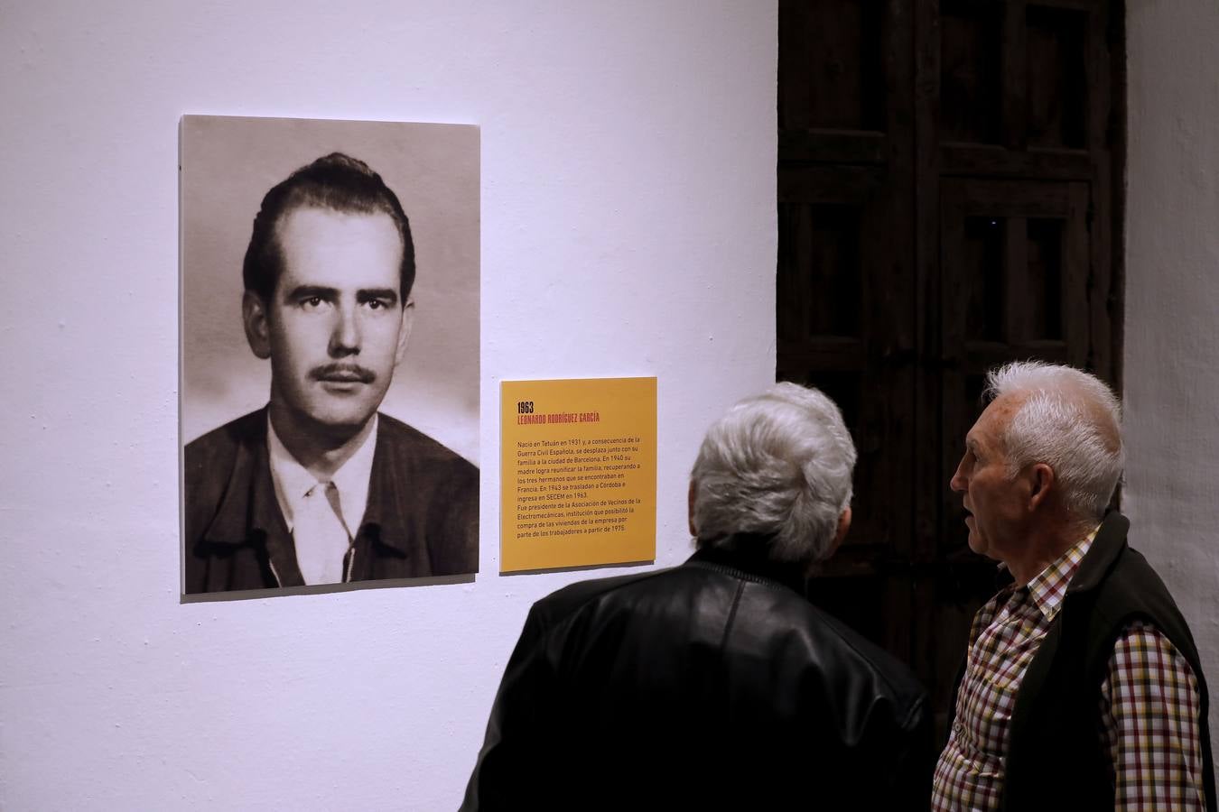 En imágenes, la inauguración de la exposición sobre la Electromecánicas