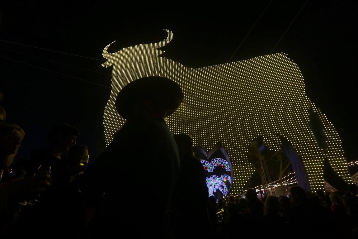 Las imágenes del alumbrado de la Feria de El Puerto 2018