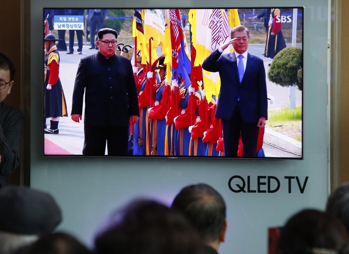 La cumbre histórica entre Corea del Norte y Corea del Sur, en imágenes