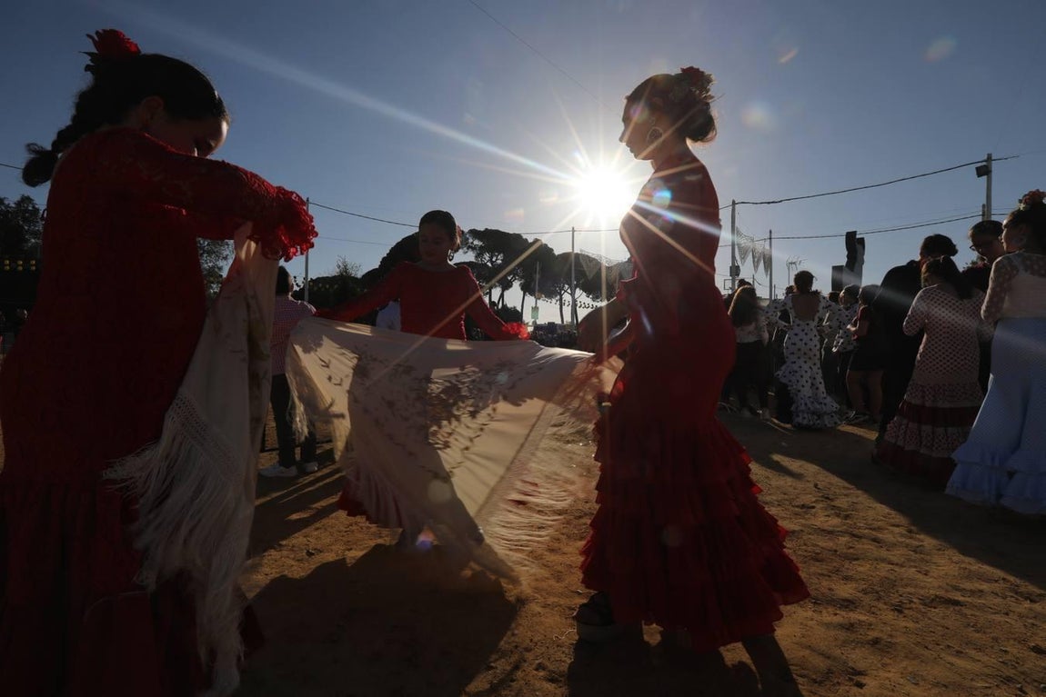 Ambiente en la Feria de El Puerto
