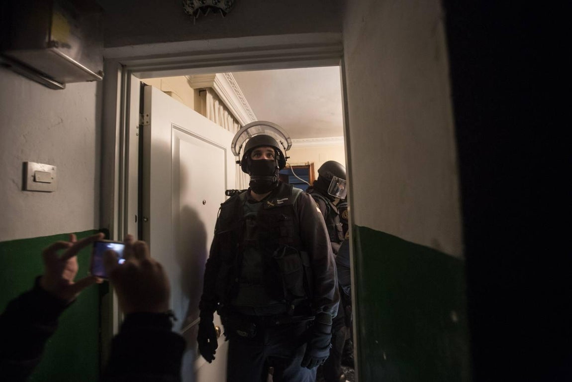 Las imágenes del importante operativo de la operación &#039;Valdivias&#039;