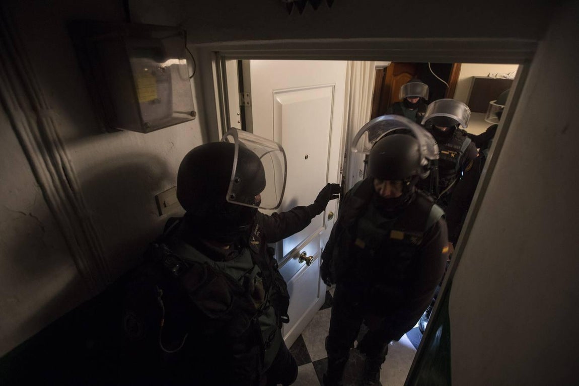 Las imágenes del importante operativo de la operación &#039;Valdivias&#039;