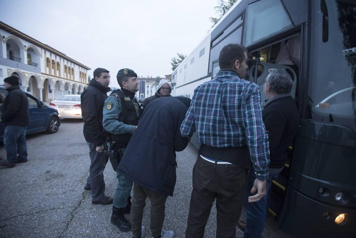 Las imágenes del importante operativo de la operación &#039;Valdivias&#039;