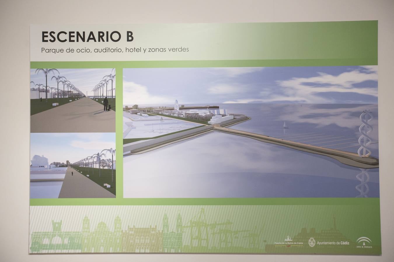 Exposición sobre la integración del muelle en la ciudad