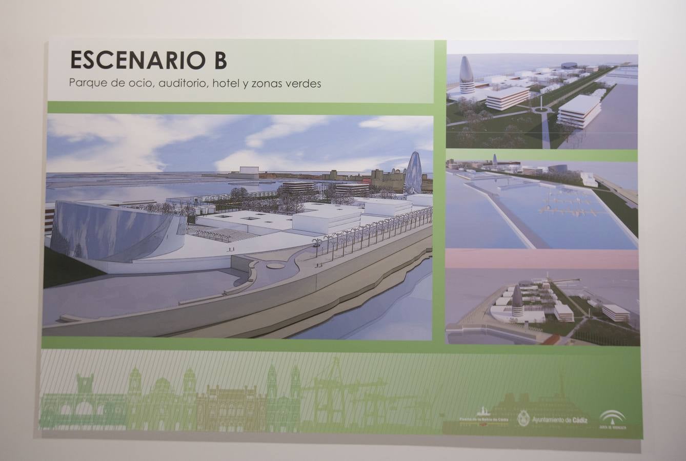 Exposición sobre la integración del muelle en la ciudad