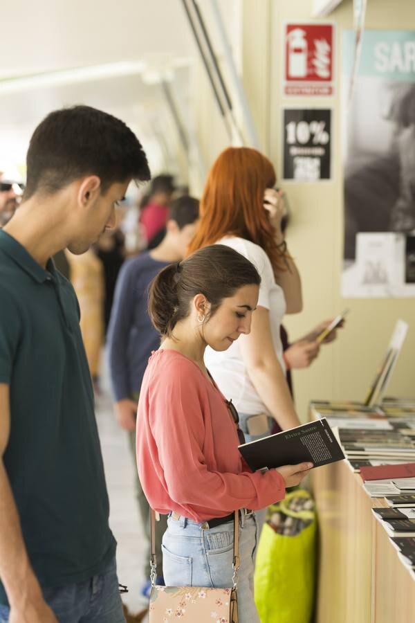 Éxito de público en la Feria del Libro de Sevilla 2018