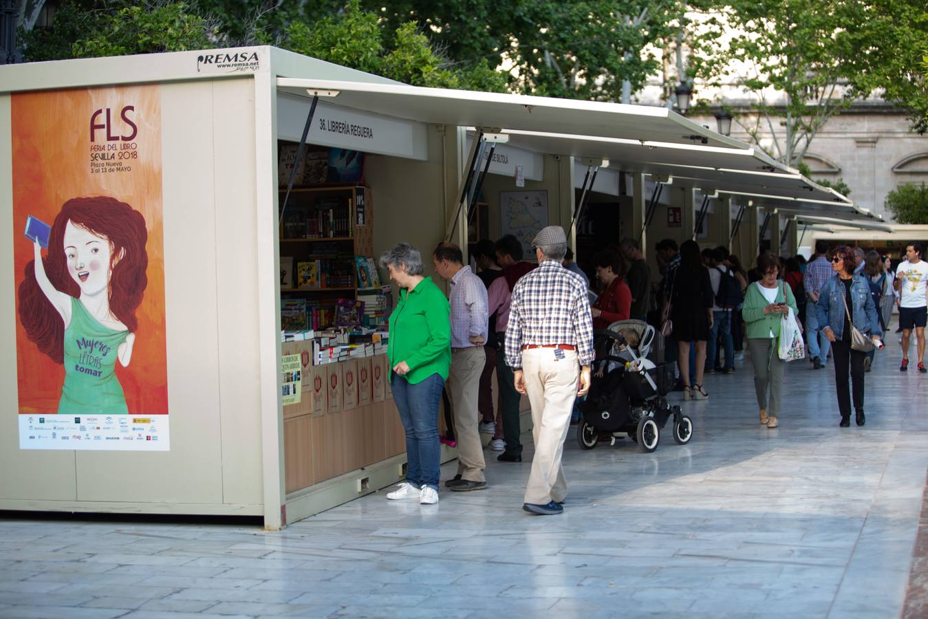 Éxito de público en la Feria del Libro de Sevilla 2018