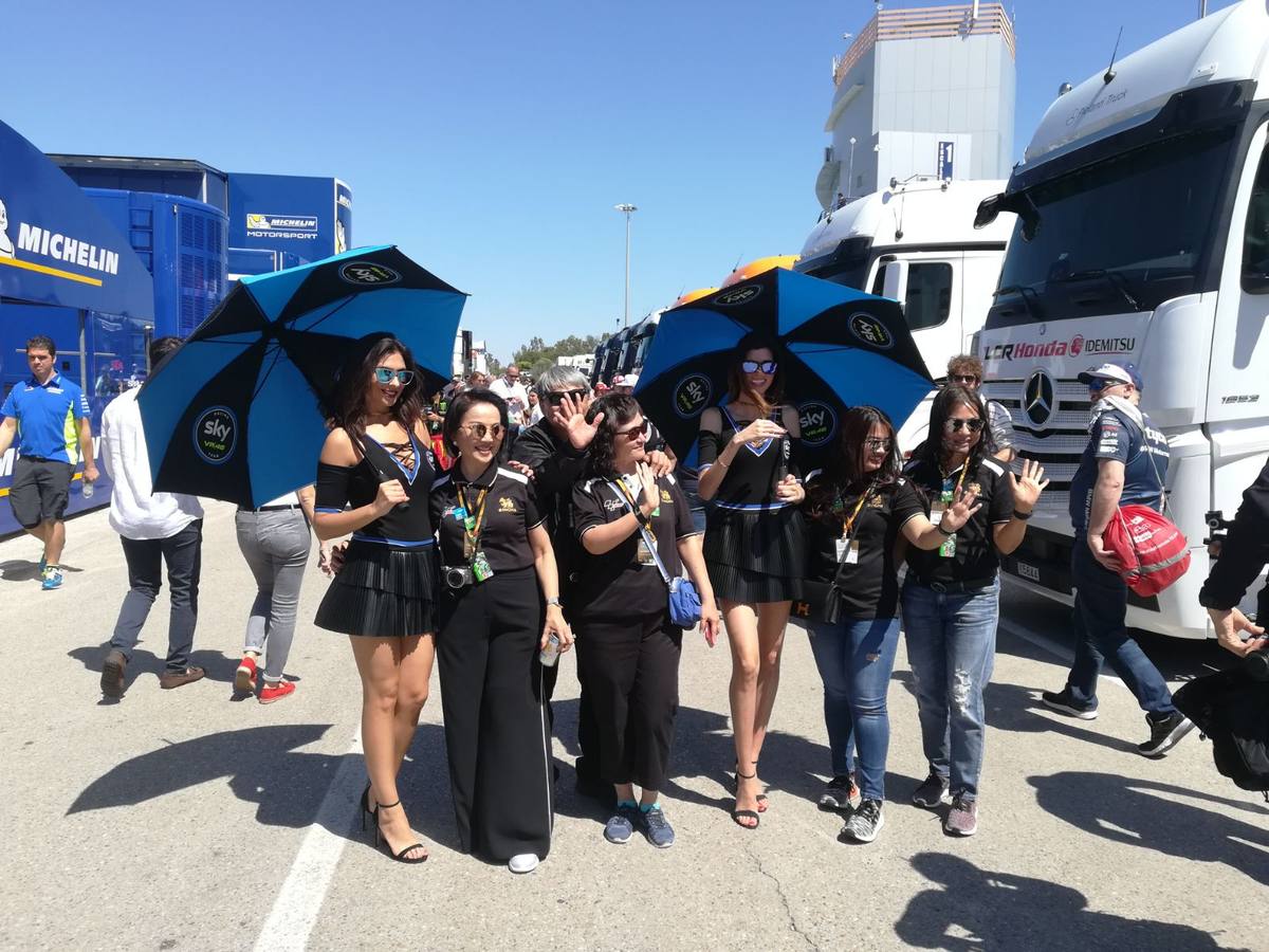 Moto GP Jerez 2018: Las chicas del &#039;paddock&#039;
