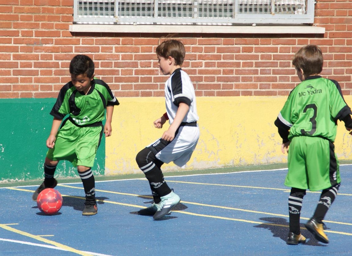Las mejores imágenes del partido de fútsal benjamín mixto entre Ntra. Sra. Sagrado Corazón y Capuchinos “B”