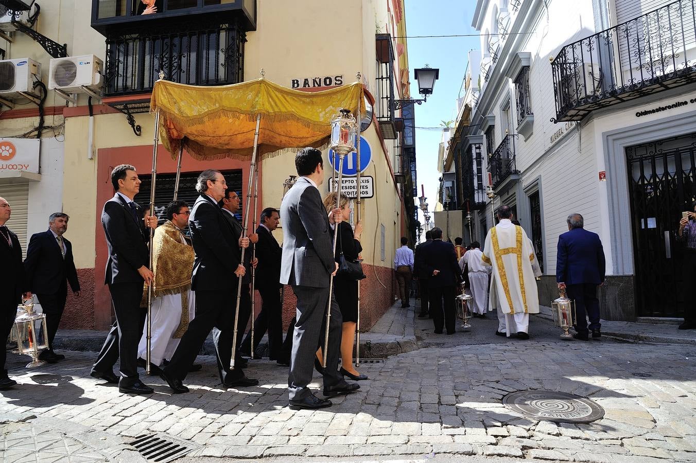 La procesión de impedidos de la O, San Vicente y Omnium Sanctorum