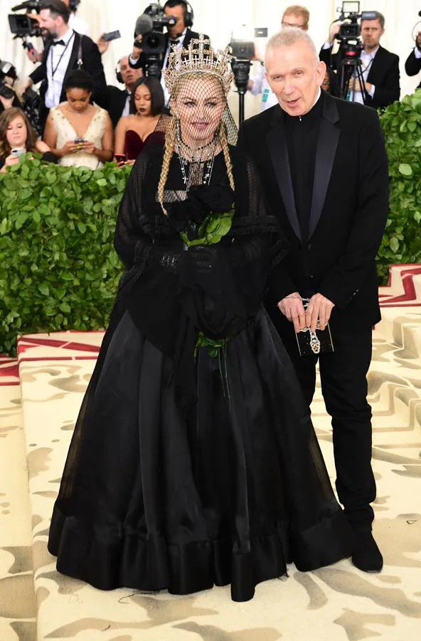 Jean Paul Gaultier y Madonna. 