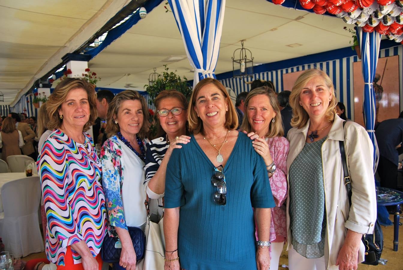 Carmen Mora-Figueroa, Beatriz León, Hilda González, María Grandes, Begoña Merello y Mary Lola Romero