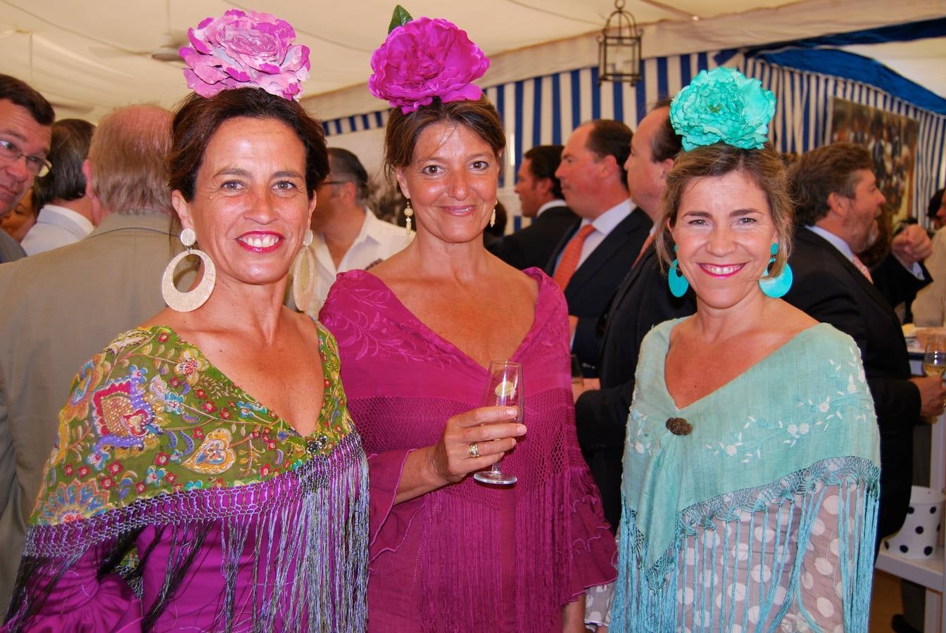 Marina Osborne, Fina Martín-Hidalgo e Isabel Muslera