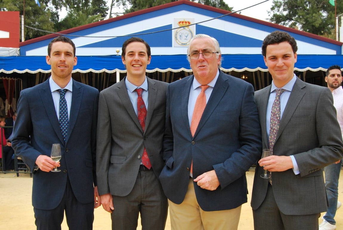 José González Checa, José González Salgado, Pablo González e Ignacio González.