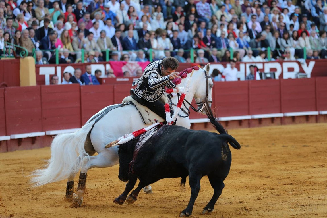 Fotos: Rejones en la Feria de Jerez 2018