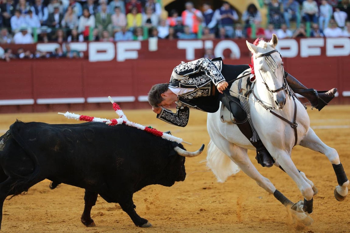 Fotos: Rejones en la Feria de Jerez 2018