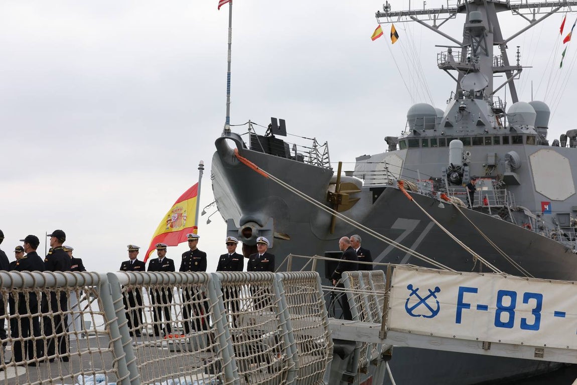 La fragata &#039;Numancia&#039; zarpa de Rota hacia la operación &#039;Sophia&#039;