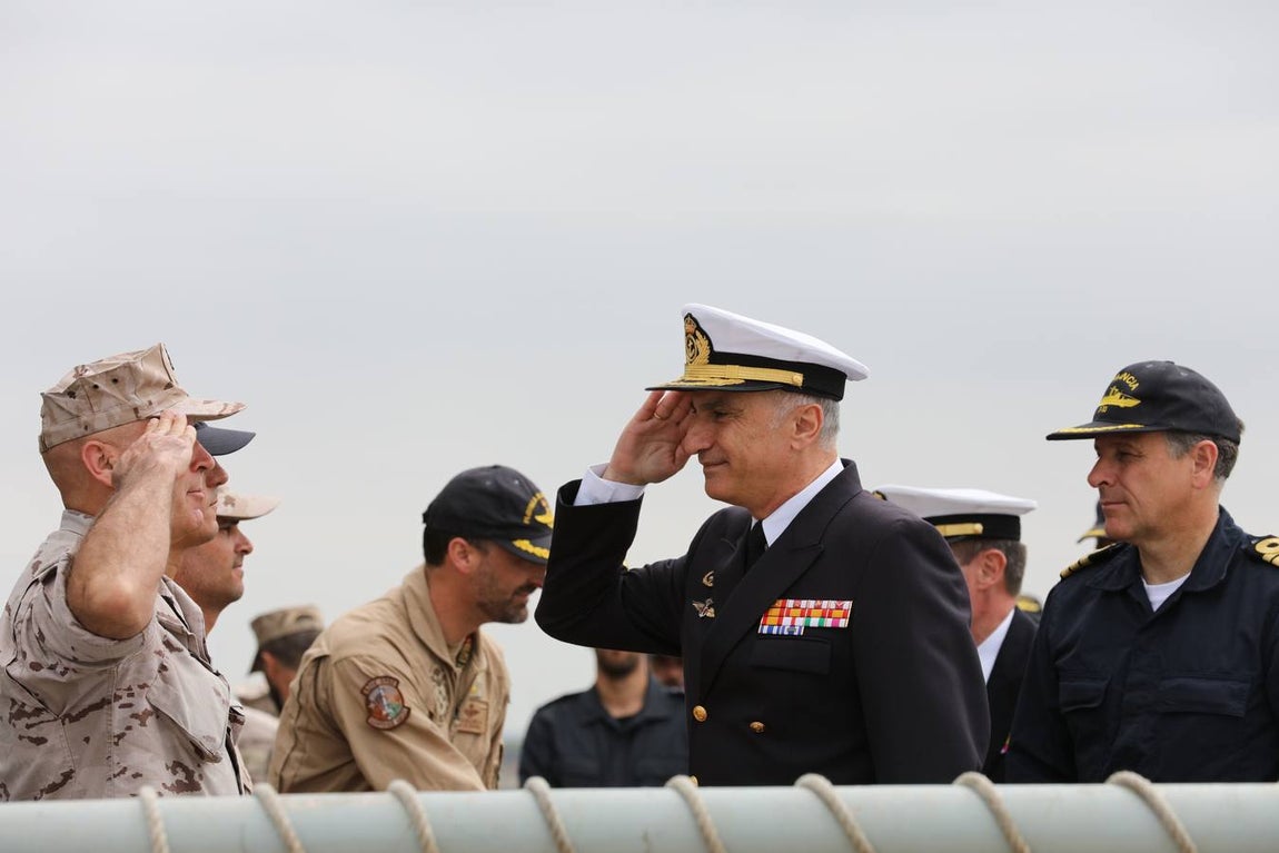 La fragata &#039;Numancia&#039; zarpa de Rota hacia la operación &#039;Sophia&#039;