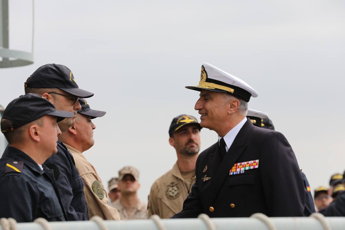 La fragata &#039;Numancia&#039; zarpa de Rota hacia la operación &#039;Sophia&#039;