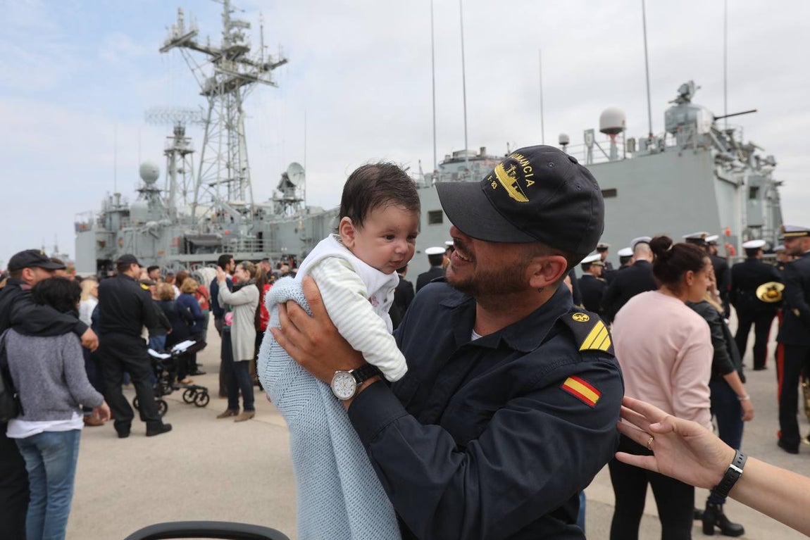 La fragata &#039;Numancia&#039; zarpa de Rota hacia la operación &#039;Sophia&#039;