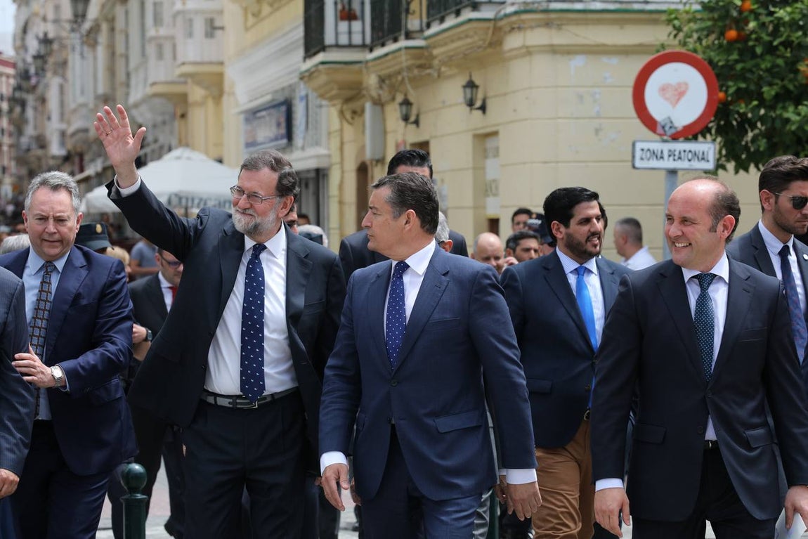 Fotos: Así ha sido la visita de Mariano Rajoy a Cádiz