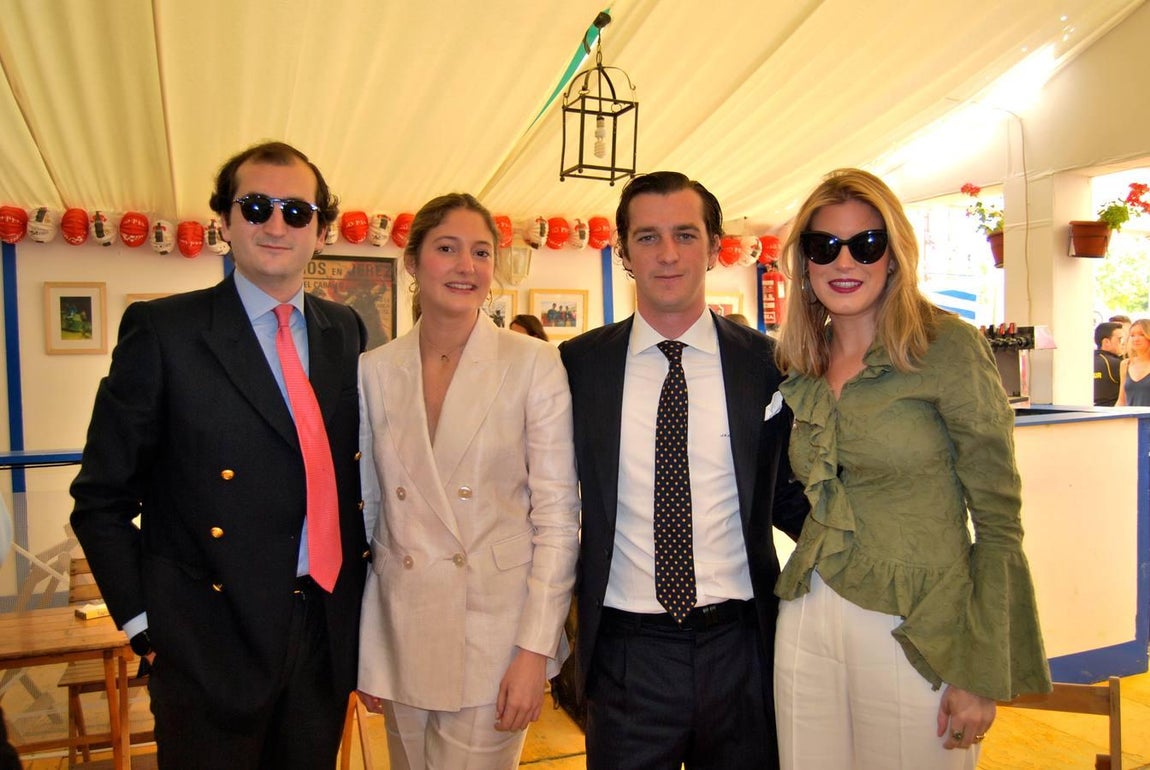 Miguel Sáinz de los Terreros, Araceli Oriol, Juan Pedro Arias y Mercedes Acedo-Rico