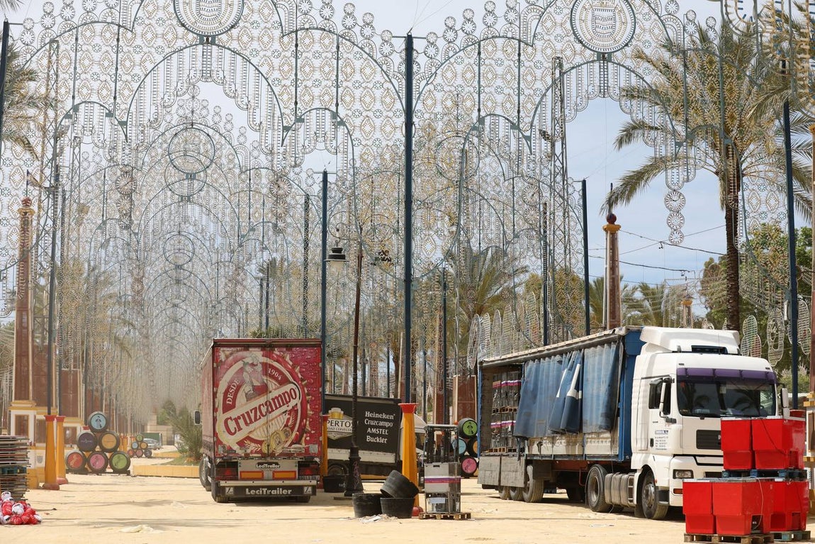 Fotos: Desmontaje de la Feria