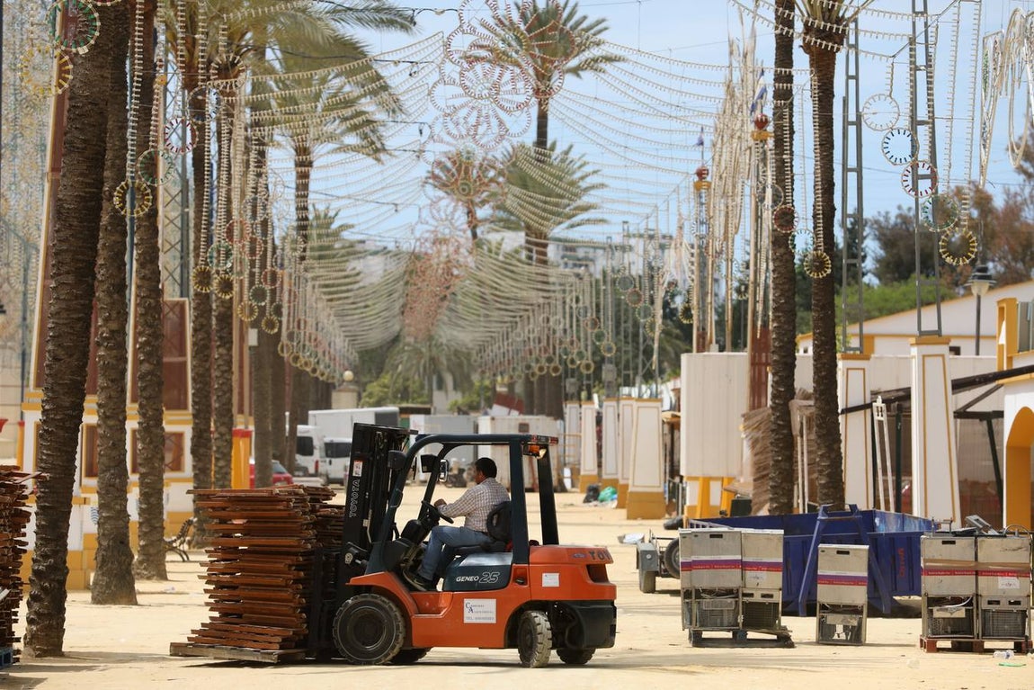 Fotos: Desmontaje de la Feria