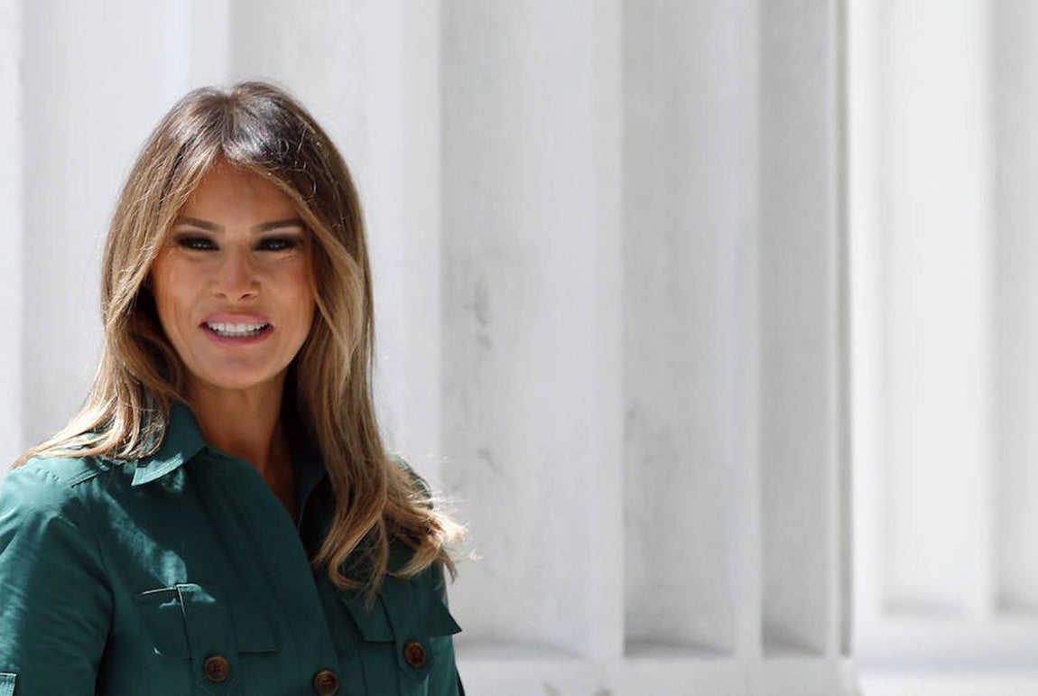 Melania Trump se ha ganado a todos con su amabilidad. Tras su visita, Brigitte Macron la describió como «encantadora». 