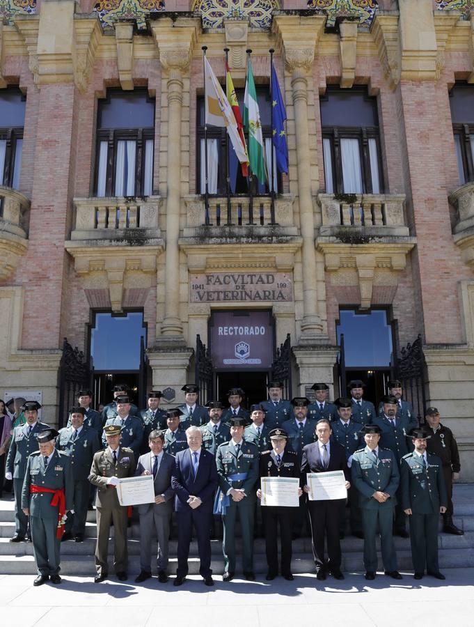 La celebración del aniversario de la Guardia Civil en Córdoba, en imágenes