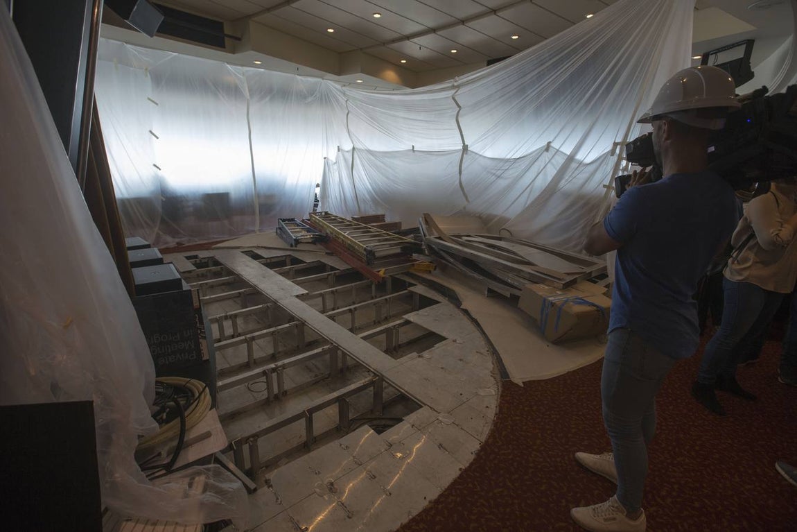 Fotos: La reparación del &#039;Mariner of the seas&#039; en Cádiz, en imágenes