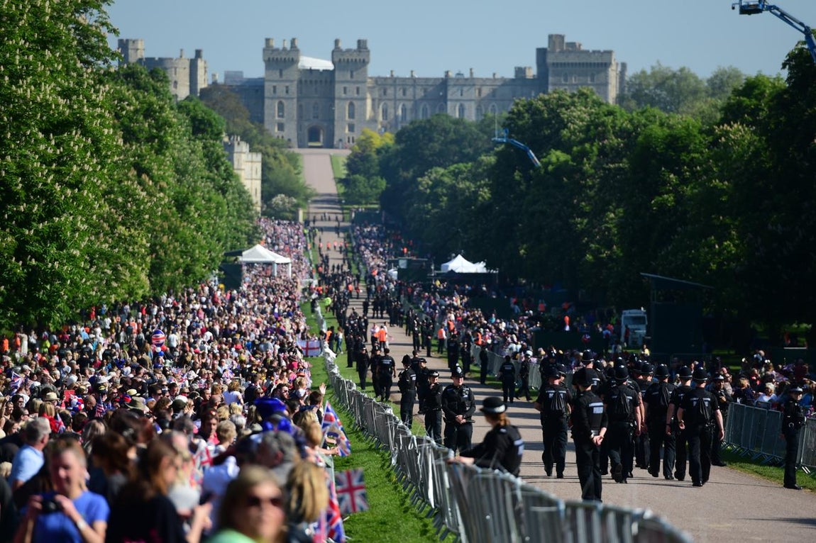 Ambiente de fiesta en Windsor, en imágenes