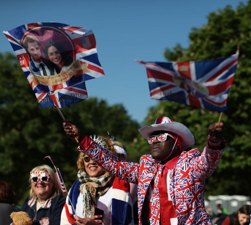 Ambiente de fiesta en Windsor, en imágenes