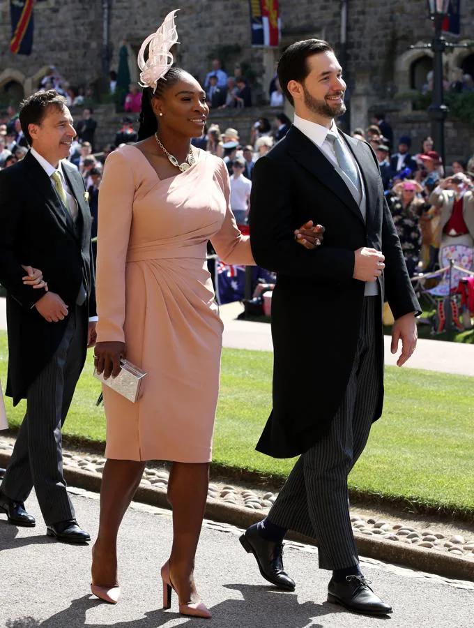 Serena Williams y su marido Alexis Ohanian. 