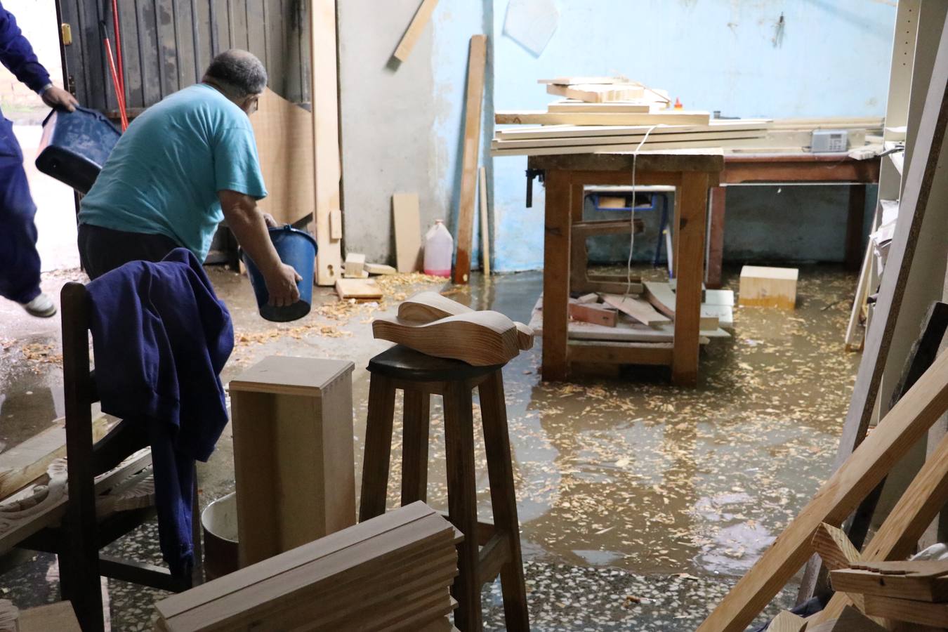 La tormenta de Lucena, en imágenes