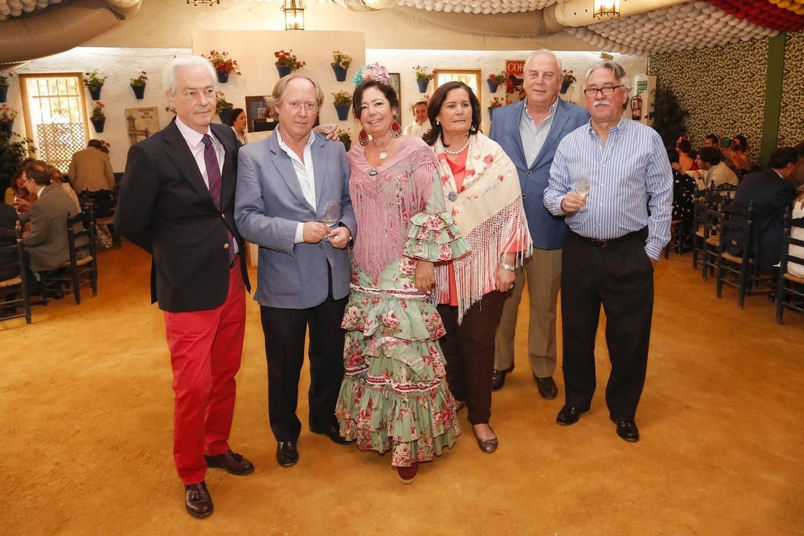 El ambiente en las casetas de Feria de Córdoba de 2018