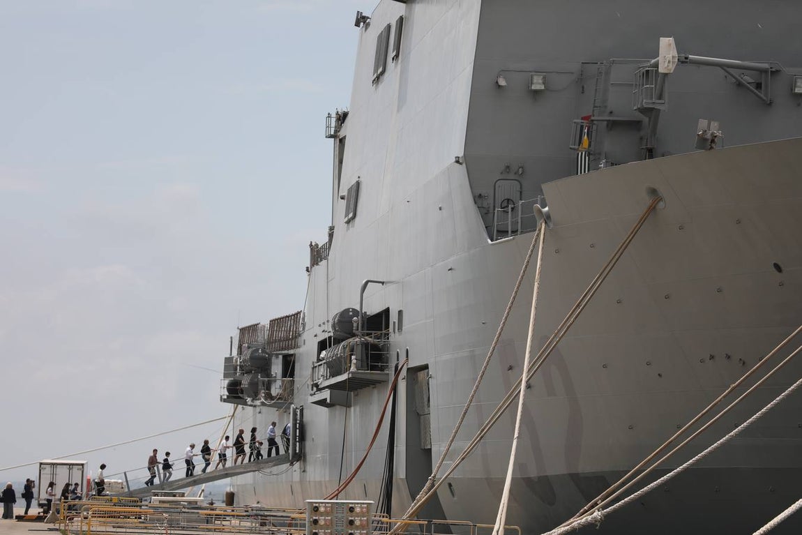 Celebración del Día de las Fuerzas Armadas en la base Naval de Rota