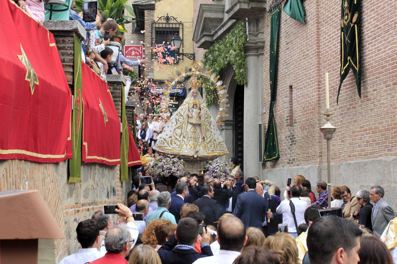 La Virgen de la Estrella, en procesión