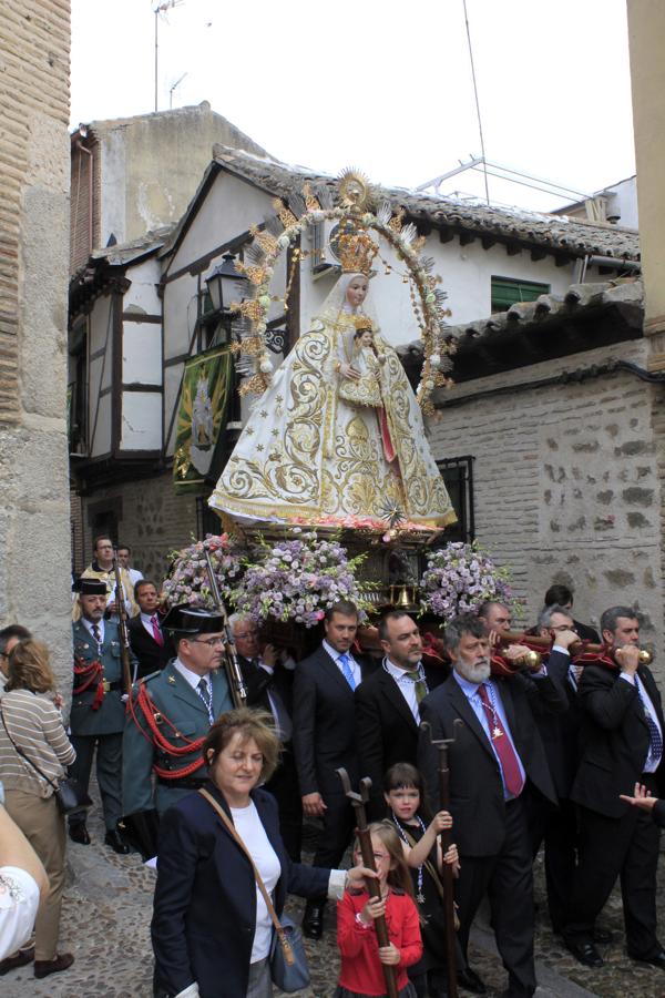 La Virgen de la Estrella, en procesión