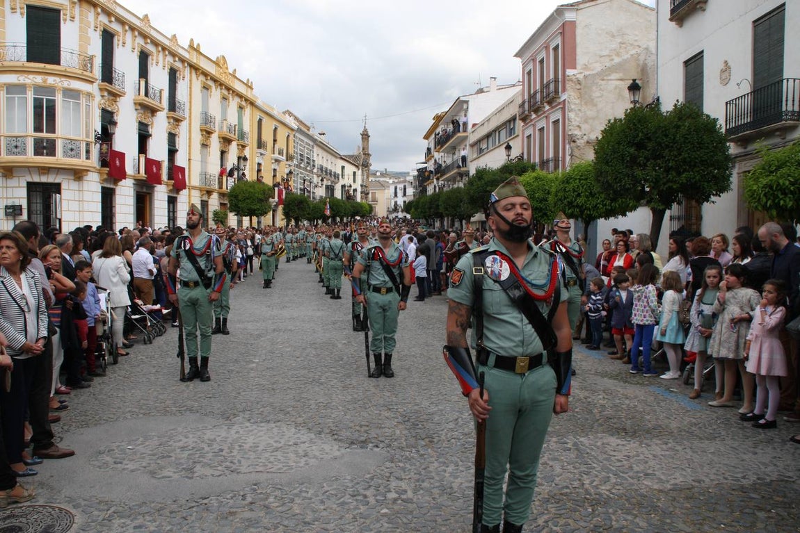 En imágenes, la salida extraordinaria de Jesús Nazareno en Priego de Córdoba
