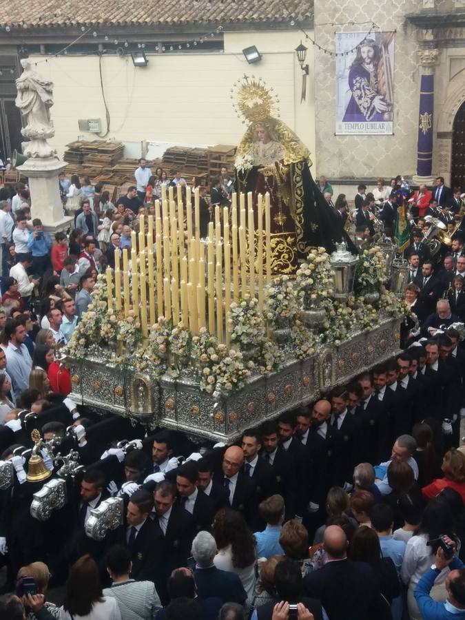 En imágenes, la salida extraordinaria de Jesús Nazareno en Priego de Córdoba