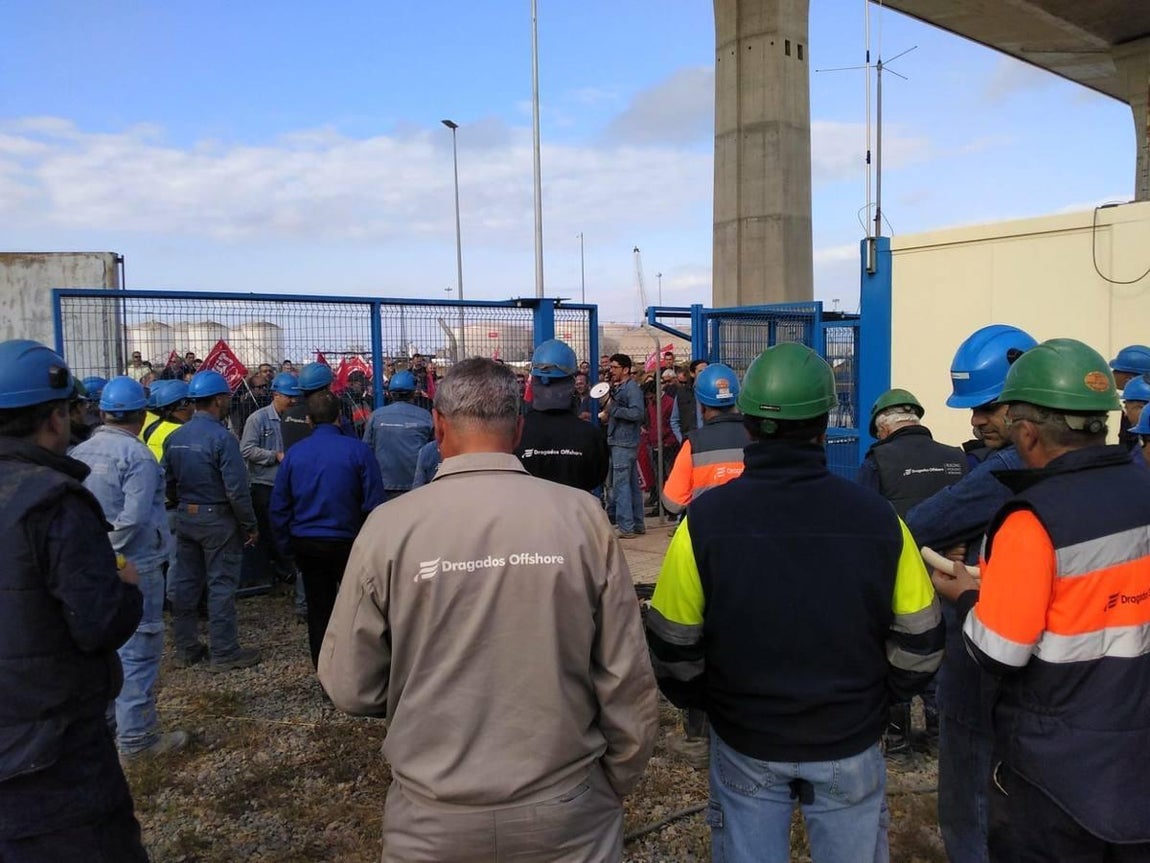 Protestas por la precariedad y el cumplimiento del convenio del Metal de Cádiz