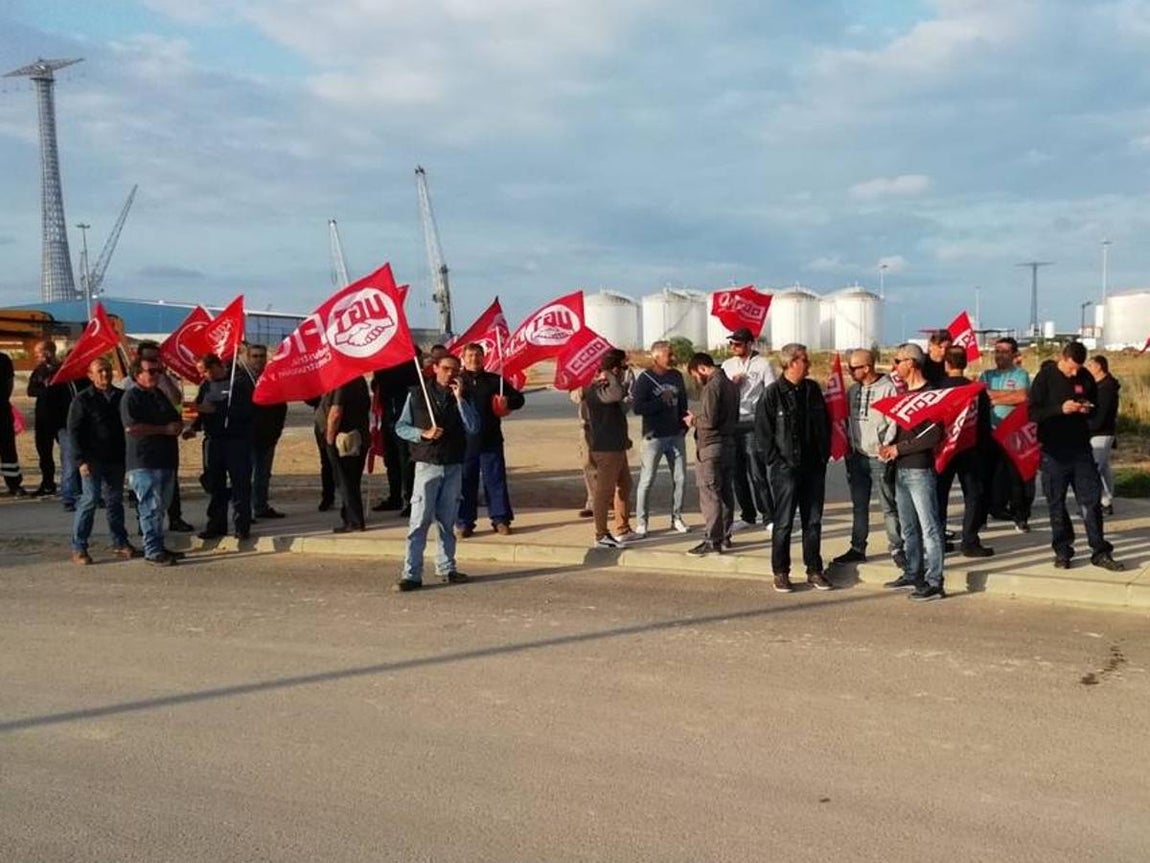 Protestas por la precariedad y el cumplimiento del convenio del Metal de Cádiz