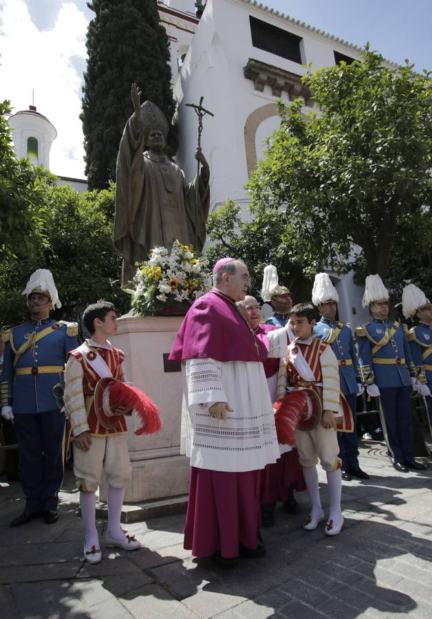 La procesión del Corpus, en el entorno de la Catedral