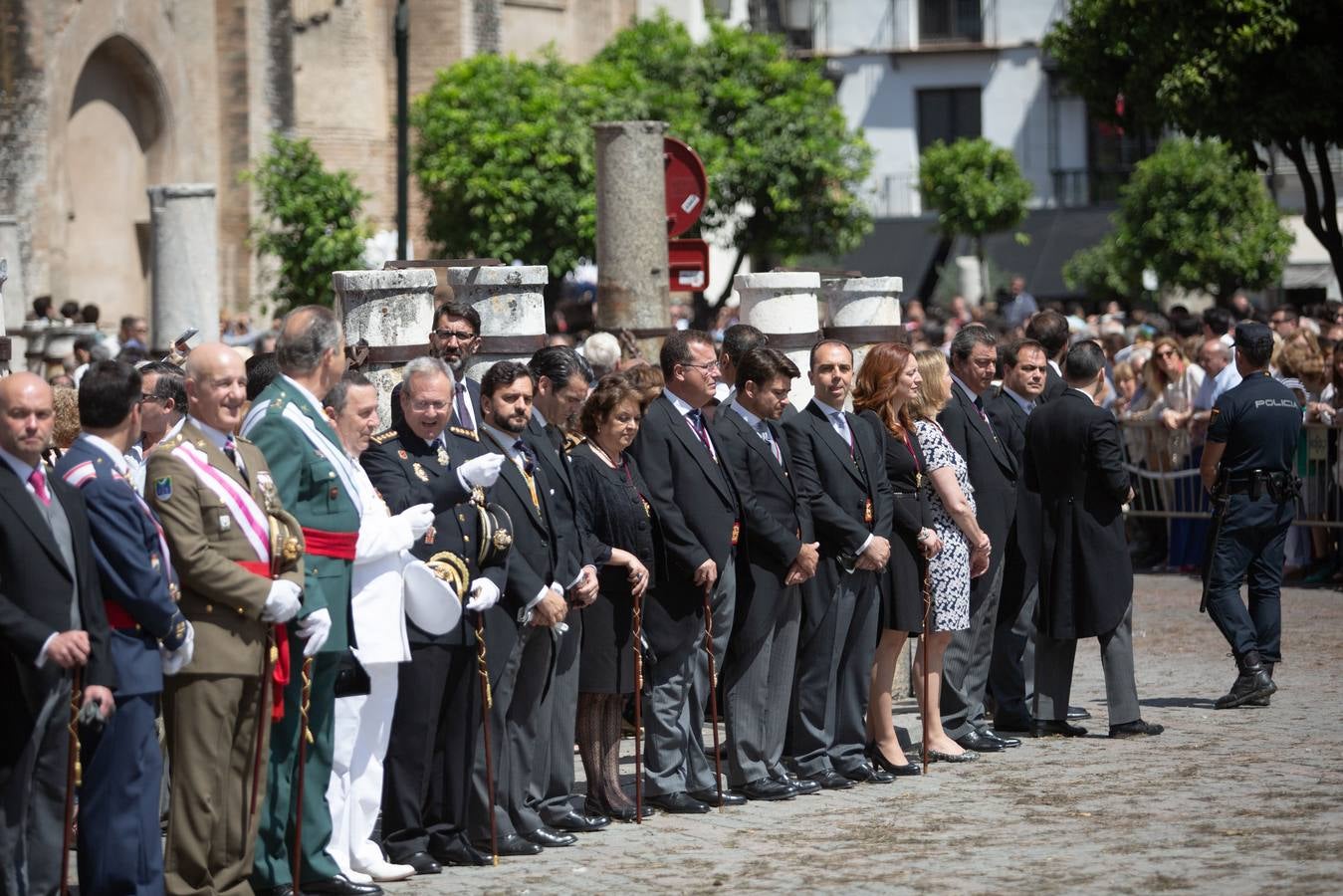 En imágenes, una mañana radiante de Corpus Christi