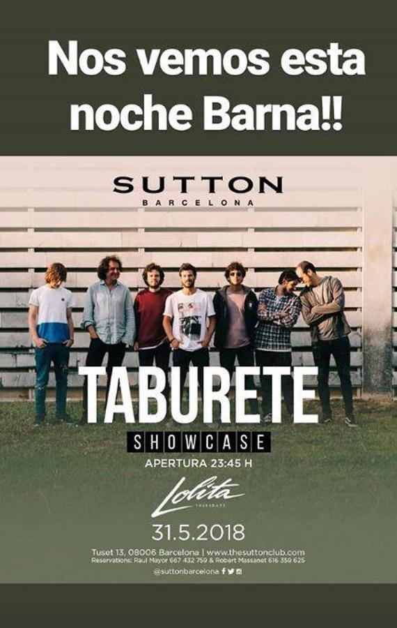 Willy Bárcenas. El vocalista del grupo «Taburete» evita pensar en todos los problemas que le han sacudido esta última semana y esta noche mismop estarán por Barcelona.