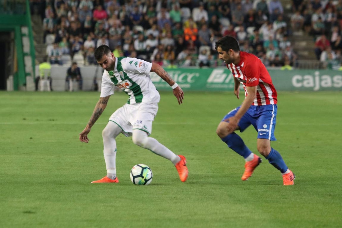 En imágenes, las mejores jugadas del Córdoba-Sporting