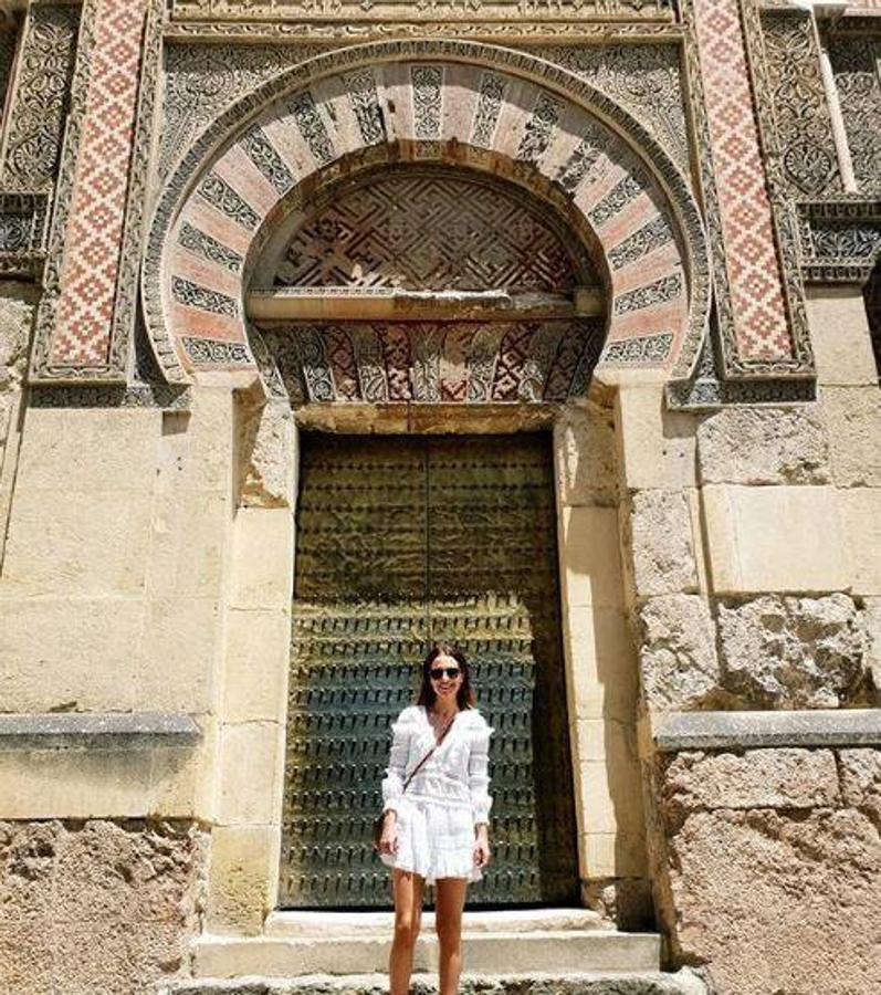Paula Echevarría está disfrutando de unas vacaciones en Córdoba. 